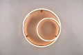 Lampa sufitowa ściemnialna Marnie kawowy LED 3 step dim. 58W 3000K trio 644110165 | 4017807577877 noxbox lampynox www.lampynox.pl