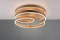 Lampa sufitowa ściemnialna Marnie kawowy LED 3 step dim. 58W 3000K trio 644110165 | 4017807577877 noxbox lampynox www.lampynox.pl