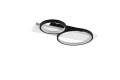 Lampa sufitowa ściemnialna Medera czarny mat | biały LED 3 step dim. 26W 3000K trio 643810232 | 4017807588446 noxbox lampynox www.lampynox.pl