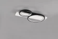 Lampa sufitowa ściemnialna Medera czarny mat | biały LED 3 step dim. 26W 3000K trio 643810232 | 4017807588446 noxbox lampynox www.lampynox.pl