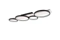 Lampa sufitowa ściemnialna Medera czarny mat | biały LED 3 step dim. 44W 3000K trio 643810432 | 4017807577051 noxbox lampynox www.lampynox.pl