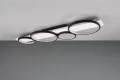 Lampa sufitowa ściemnialna Medera czarny mat | biały LED 3 step dim. 44W 3000K trio 643810432 | 4017807577051 noxbox lampynox www.lampynox.pl