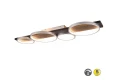 Lampa sufitowa ściemnialna Medera tytanowy | czarny LED 3 step dim. 44W 3000K trio 643810487 | 4017807577068 noxbox lampynox www.lampynox.pl