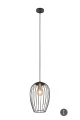 Lampa wisząca Grid czarny mat E27 trio R31371932 | 4017807571394 noxbox lampynox www.lampynox.pl