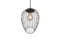Lampa wisząca Grid czarny mat E27 trio R31371932 | 4017807571394 noxbox lampynox www.lampynox.pl