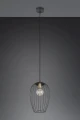 Lampa wisząca Grid czarny mat E27 trio R31371932 | 4017807571394 noxbox lampynox www.lampynox.pl