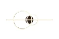 Lampa sufitowa ściemnialna Montilla chrom LED dim. 54W 2700-6000K pilot trio 643010306 | 4017807574739 noxbox lampynox www.lampynox.pl