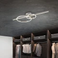 Lampa sufitowa ściemnialna Montilla chrom LED dim. 54W 2700-6000K pilot trio 643010306 | 4017807574739 noxbox lampynox www.lampynox.pl