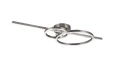 Lampa sufitowa ściemnialna Montilla nikiel mat LED dim. 54W 2700-6000K pilot trio 643010307 | 4017807574760 noxbox lampynox www.lampynox.pl