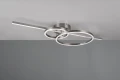 Lampa sufitowa ściemnialna Montilla nikiel mat LED dim. 54W 2700-6000K pilot trio 643010307 | 4017807574760 noxbox lampynox www.lampynox.pl