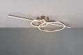 Lampa sufitowa ściemnialna Montilla nikiel mat LED dim. 54W 2700-6000K pilot trio 643010307 | 4017807574760 noxbox lampynox www.lampynox.pl