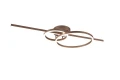 Lampa sufitowa ściemnialna Montilla kawowy LED dim. 54W 2700-6000K pilot trio 643010365 | 4017807574753 noxbox lampynox www.lampynox.pl
