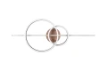 Lampa sufitowa ściemnialna Montilla kawowy LED dim. 54W 2700-6000K pilot trio 643010365 | 4017807574753 noxbox lampynox www.lampynox.pl