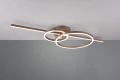 Lampa sufitowa ściemnialna Montilla kawowy LED dim. 54W 2700-6000K pilot trio 643010365 | 4017807574753 noxbox lampynox www.lampynox.pl