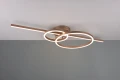 Lampa sufitowa ściemnialna Montilla kawowy LED dim. 54W 2700-6000K pilot trio 643010365 | 4017807574753 noxbox lampynox www.lampynox.pl