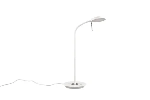 Monza biały mat LED DIM 12W 2300-3000-4000K ściemnialna Lampka stołowa