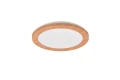 Plafon łazienkowy ściemnialny Camillus brązowy Ø 26cm. LED 3 step dim. 13W 3000K IP44 rl R62921535 | 4017807560572 noxbox lampynox www.lampynox.pl