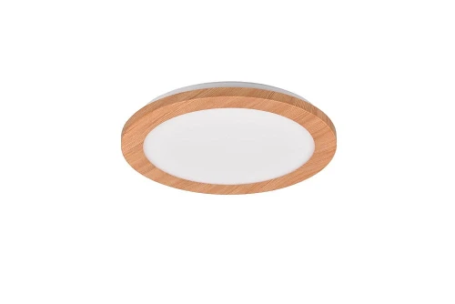 Plafon łazienkowy ściemnialny Camillus brązowy Ø 26cm. LED 3 step dim. 13W 3000K IP44 rl R62921535 | 4017807560572 noxbox lampynox www.lampynox.pl