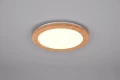 Plafon łazienkowy ściemnialny Camillus brązowy Ø 26cm. LED 3 step dim. 13W 3000K IP44 rl R62921535 | 4017807560572 noxbox lampynox www.lampynox.pl