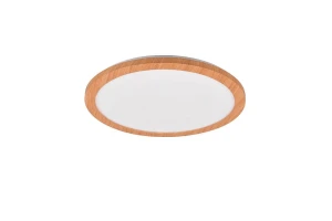 Camillus brązowy Ø 40cm. LED 3 step dim. 22W 3000K IP44 Plafon łazienkowy ściemnialny
