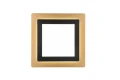 Plafon Morgan czarny | złoty LED dim. 46W 2700-6500K pilot trio 641510280 | 4017807574401 noxbox lampynox www.lampynox.pl