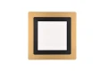 Plafon Morgan czarny | złoty LED dim. 46W 2700-6500K pilot trio 641510280 | 4017807574401 noxbox lampynox www.lampynox.pl
