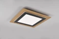 Plafon Morgan czarny | złoty LED dim. 46W 2700-6500K pilot trio 641510280 | 4017807574401 noxbox lampynox www.lampynox.pl