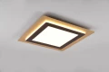 Plafon Morgan czarny | złoty LED dim. 46W 2700-6500K pilot trio 641510280 | 4017807574401 noxbox lampynox www.lampynox.pl