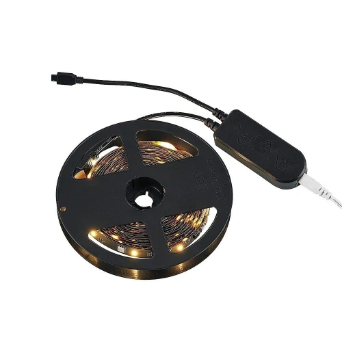 Taśma LED ściemnialna Racer czarny 5m. LED dim. 15W RGB 3000K pilot rl R65555102 | 4017807577341