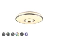 Plafon Realta aluminium szczotkowane Ø 39cm. LED dim. starlight 21W + 3W RGB 2700 - 6500K pilot rl R64401005 | 4017807588125