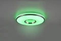 Plafon Realta aluminium szczotkowane Ø 39cm. LED dim. starlight 21W + 3W RGB 2700 - 6500K pilot rl R64401005 | 4017807588125