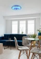 Plafon Realta aluminium szczotkowane Ø 39cm. LED dim. starlight 21W + 3W RGB 2700 - 6500K pilot rl R64401005 | 4017807588125