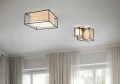 Lampa sufitowa Ross czarny mat | beż | szary | brąz 3xE27 trio 603130317 | 4017807573817