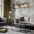 Lampa podłogowa stojąca Ross czarny mat | beż | szary | brąz 3xE27 trio 403100317 | 4017807567786
