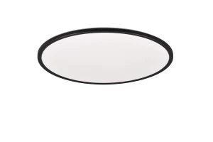 Scott czarny mat Ø 50cm. LED dim. 30W 3000-6500K pilot Plafon