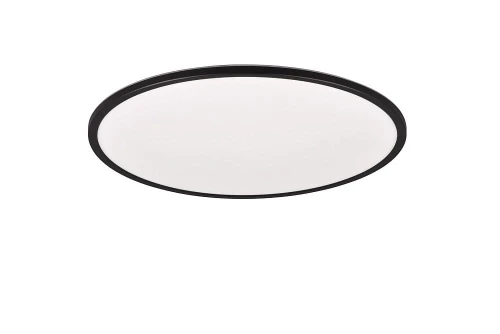 Plafon Scott czarny mat Ø 50cm. LED dim. 30W 3000-6500K pilot rl R64381032 | 4017807588170