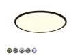 Plafon Scott czarny mat Ø 50cm. LED dim. 30W 3000-6500K pilot rl R64381032 | 4017807588170
