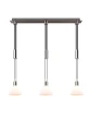 Lampa wisząca Stanley nikiel mat | biały 3xE27 trio 319500307 | 4017807574661