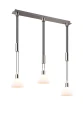 Lampa wisząca Stanley nikiel mat | biały 3xE27 trio 319500307 | 4017807574661