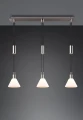 Lampa wisząca Stanley nikiel mat | biały 3xE27 trio 319500307 | 4017807574661