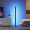 Lampa podłogowa stojąca Tendo czarny LED dim. RGB 11W pilot rl R45711102 | 4017807577433