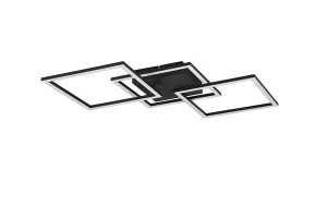 Trail czarny mat LED 31W 3000K Lampa sufitowa