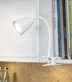 Lampka z klipsem mocującym Wanda biały mat GU10 trio 202620131 | 4017807575057