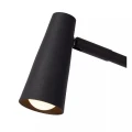 Lampka stołowa ściemnialna Stirling czarny akumulator LED 3 step dim. 3W 2700K lucide 36620/03/30 | 5411212361240
