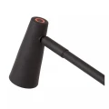 Lampka stołowa ściemnialna Stirling czarny akumulator LED 3 step dim. 3W 2700K lucide 36620/03/30 | 5411212361240