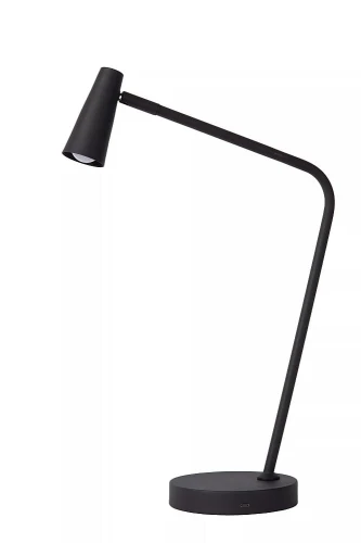 Lampka stołowa ściemnialna Stirling czarny akumulator LED 3 step dim. 3W 2700K lucide 36620/03/30 | 5411212361240