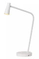 Lampka stołowa ściemnialna Stirling biały akumulator LED 3 step dim. 3W 2700K lucide 36620/03/31 | 5411212361257