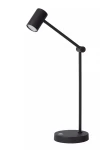 Tipik czarny akumulator LED 3 step dim. 3W 2700K Lampka stołowa ściemnialna 