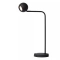 Lampka stołowa ściemnialna Comet czarny akumulator LED 3 step dim. 3W 2700K lucide 36621/03/30 | 5411212361288