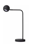 Comet czarny akumulator LED 3 step dim. 3W 2700K Lampka stołowa ściemnialna
